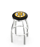Boston Bruins L8C2C Backless Bar Stool | Boston Bruins Backless Counter Bar Stool