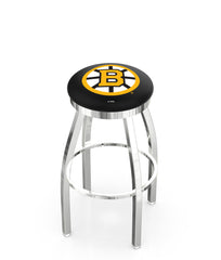 Boston Bruins L8C2C Backless Bar Stool | Boston Bruins Backless Counter Bar Stool