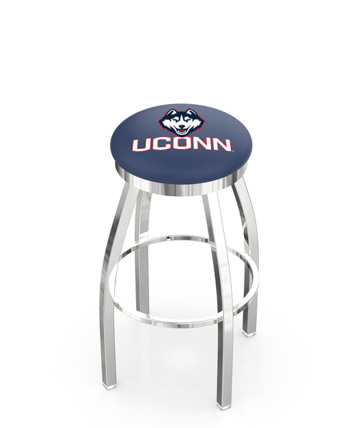 University of Connecticut L8C2C Backless Bar Stool | University of Connecticut Backless Counter Bar Stool