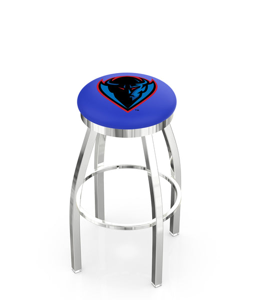 DePaul University L8C2C Backless Bar Stool | DePaul University Backless Counter Bar Stool