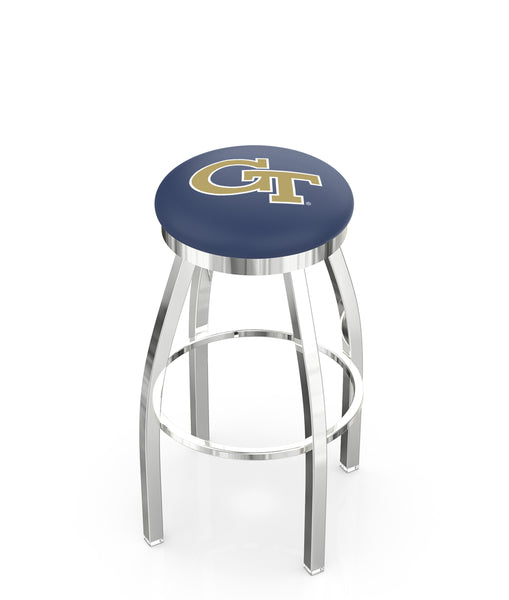 Georgia Tech L8C2C Backless Bar Stool | Georgia Tech Backless Counter Bar Stool