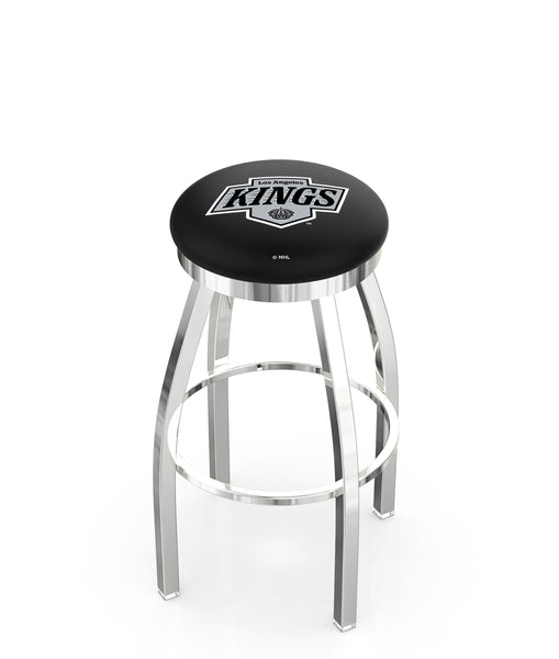 Los Angeles Kings L8B3C Backless Bar Stool | Los Angeles Kings Backless Counter Bar Stool