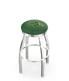 North Dakota State University (Green) L8C2C Backless Bar Stool | North Dakota State University (Green) Backless Counter Bar Stool