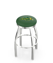 North Dakota State University (Green) L8C2C Backless Bar Stool | North Dakota State University (Green) Backless Counter Bar Stool