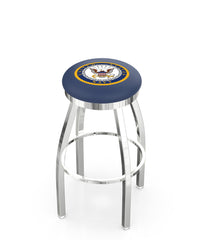 United States Navy L8C2C Backless Bar Stool | United States Navy Backless Counter Bar Stool