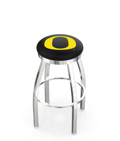 University of Oregon Ducks L8C2C Backless Bar Stool | Oregon Ducks Backless Counter Bar Stool