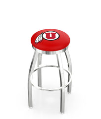 University of Utah L8C2C Backless Bar Stool | University of Utah Backless Counter Bar Stool