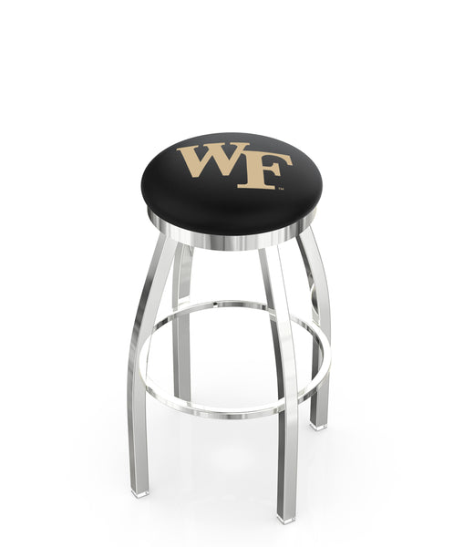 Wake Forest University L8C2C Backless Bar Stool | Wake Forest University Backless Counter Bar Stool