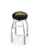 Western Michigan University L8C2C Backless Bar Stool | Western Michigan University Backless Counter Bar Stool