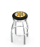 Boston Bruins L8C3C Backless Bar Stool | Boston Bruins Backless Counter Bar Stool