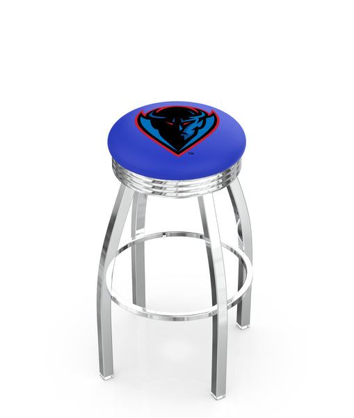 DePaul University L8C3C Backless Bar Stool | DePaul University Backless Counter Bar Stool