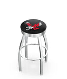 Eastern Washington University L8C3C Backless Bar Stool | Eastern Washington University Backless Counter Bar Stool