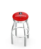 Florida Panthers 2024 Stanley Cup Champions L8C3C Backless Bar Stool | Florida Panthers 2024 Stanley Cup Champions Backless Counter Bar Stool