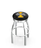 University of Idaho L8C3C Backless Bar Stool | University of Idaho Backless Counter Bar Stool