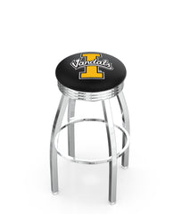 University of Idaho L8C3C Backless Bar Stool | University of Idaho Backless Counter Bar Stool
