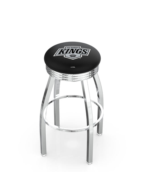 Los Angeles Kings L8C3C Backless Bar Stool | Los Angeles Kings Backless Counter Bar Stool