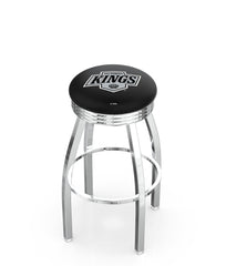 Los Angeles Kings L8C3C Backless Bar Stool | Los Angeles Kings Backless Counter Bar Stool