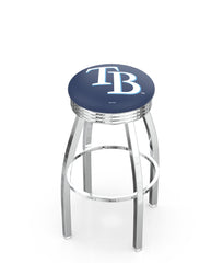 Tampa Bay Rays L8C3C Backless Bar Stool | Tampa Bay Rays Backless Counter Bar Stool