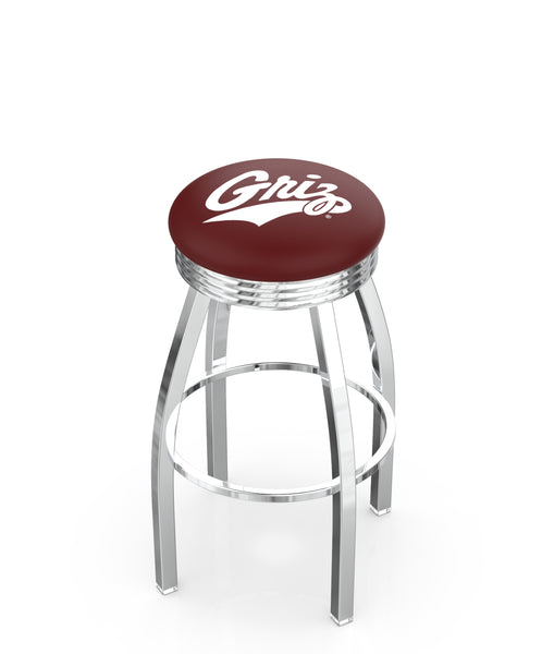 University of Montana L8C3C Backless Bar Stool | University of Montana Backless Counter Bar Stool