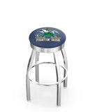 Notre Dame (Leprechaun) L8C3C Backless Bar Stool | Notre Dame (Leprechaun) Backless Counter Bar Stool