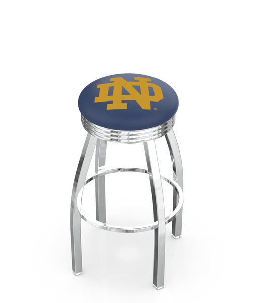 Notre Dame (ND) L8C3C Backless Bar Stool | Notre Dame (ND) Backless Counter Bar Stool