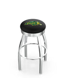 North Dakota State University (Black) L8C3C Backless Bar Stool | North Dakota State University (Black) Backless Counter Bar Stool