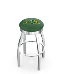 North Dakota State University (Green) L8C3C Backless Bar Stool | North Dakota State University (Green) Backless Counter Bar Stool