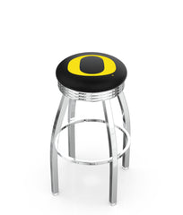 University of Oregon Ducks L8C3C Backless Bar Stool | Oregon Ducks Backless Counter Bar Stool