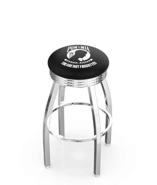 POW/MIA L8C3C Backless Bar Stool | POW/MIA Backless Counter Bar Stool