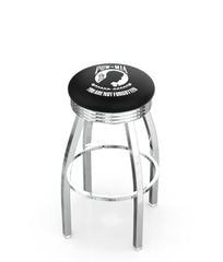 POW/MIA L8C3C Backless Bar Stool | POW/MIA Backless Counter Bar Stool