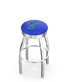 St Louis Blues L8C3C Backless Bar Stool | St Louis Blues Backless Counter Bar Stool