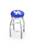 University of Kentucky (UK) L8C3C Backless Bar Stool | University of Kentucky (UK) Backless Counter Bar Stool