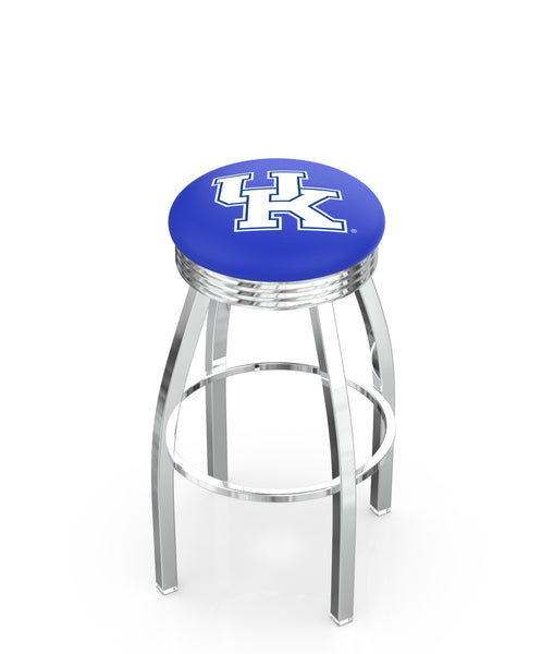 University of Kentucky (UK) L8C3C Backless Bar Stool | University of Kentucky (UK) Backless Counter Bar Stool