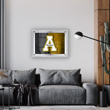 Appalachian State University Backlit LED Wall Sign | UAB NCAA College Team Backlit Acrylic LED Wall Sign