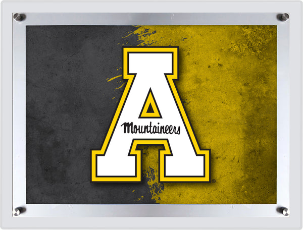 Appalachian State University Backlit LED Wall Sign | UAB NCAA College Team Backlit Acrylic LED Wall Sign