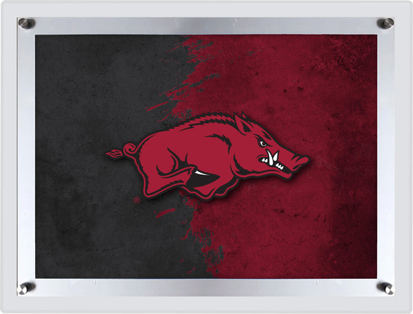 University of Arkansas Backlit LED Wall Sign | NCAA College Team Backlit Acrylic LED Wall Sign