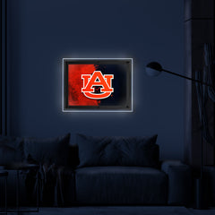 Auburn University Backlit LED Wall Sign | NCAA College Team Backlit Acrylic LED Wall Sign