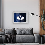 Brigham Young University Backlit LED Wall Sign | NCAA College Team Backlit Acrylic LED Wall Sign