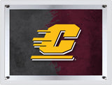 Central Michigan University Backlit LED Wall Sign | NCAA College Team Backlit Acrylic LED Wall Sign