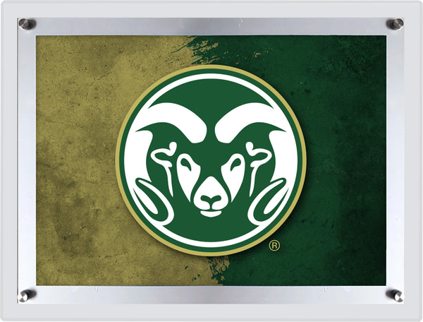 Colorado State University Backlit LED Wall Sign | Rams NCAA College Team Backlit Acrylic LED Wall Sign