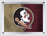 Florida State (Head) Backlit LED Wall Sign | NCAA College Team Backlit Acrylic LED Wall Sign