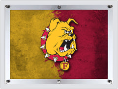 Ferris State University Backlit LED Wall Sign | Rams NCAA College Team Backlit Acrylic LED Wall Sign