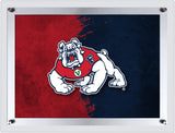 Fresno State University Backlit LED Wall Sign | NCAA College Team Backlit Acrylic LED Wall Sign