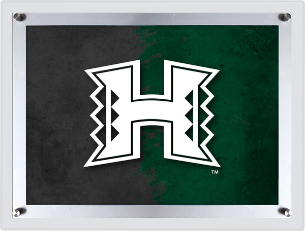 University of Hawaii Backlit LED Wall Sign | NCAA College Team Backlit Acrylic LED Wall Sign