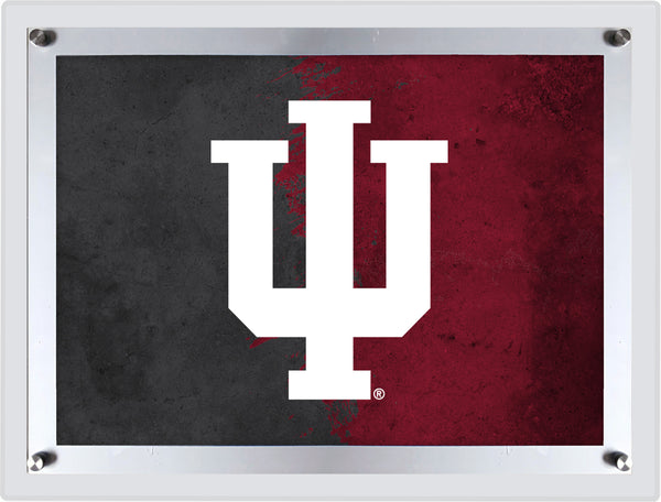 Indiana University Backlit LED Wall Sign | NCAA College Team Backlit Acrylic LED Wall Sign