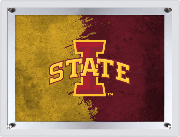 Iowa State University Backlit LED Wall Sign | NCAA College Team Backlit Acrylic LED Wall Sign