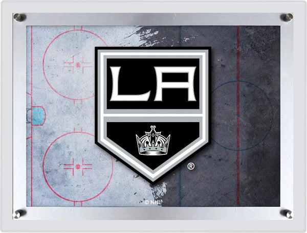 Los Angeles Kings Backlit LED Sign | NHL Hockey Team Light Up Wall Decor Art