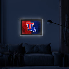 Louisiana Tech University Backlit LED Wall Sign | NCAA College Team Backlit Acrylic LED Wall Sign