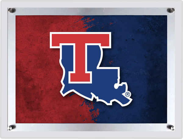 Louisiana Tech University Backlit LED Wall Sign | NCAA College Team Backlit Acrylic LED Wall Sign