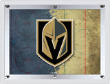 Vegas Golden Knights Backlit LED Sign | NHL Hockey Team Light Up Wall Decor Art